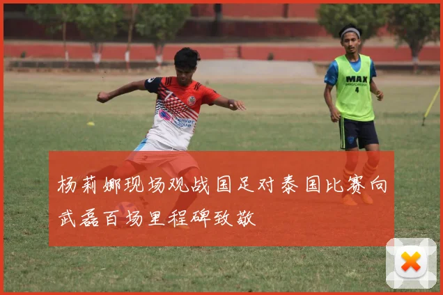 杨莉娜现场观战国足对泰国比赛向武磊百场里程碑致敬